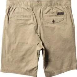 Pantaloncini Vissla No See Ums Eco 18" Elastic Khaki
