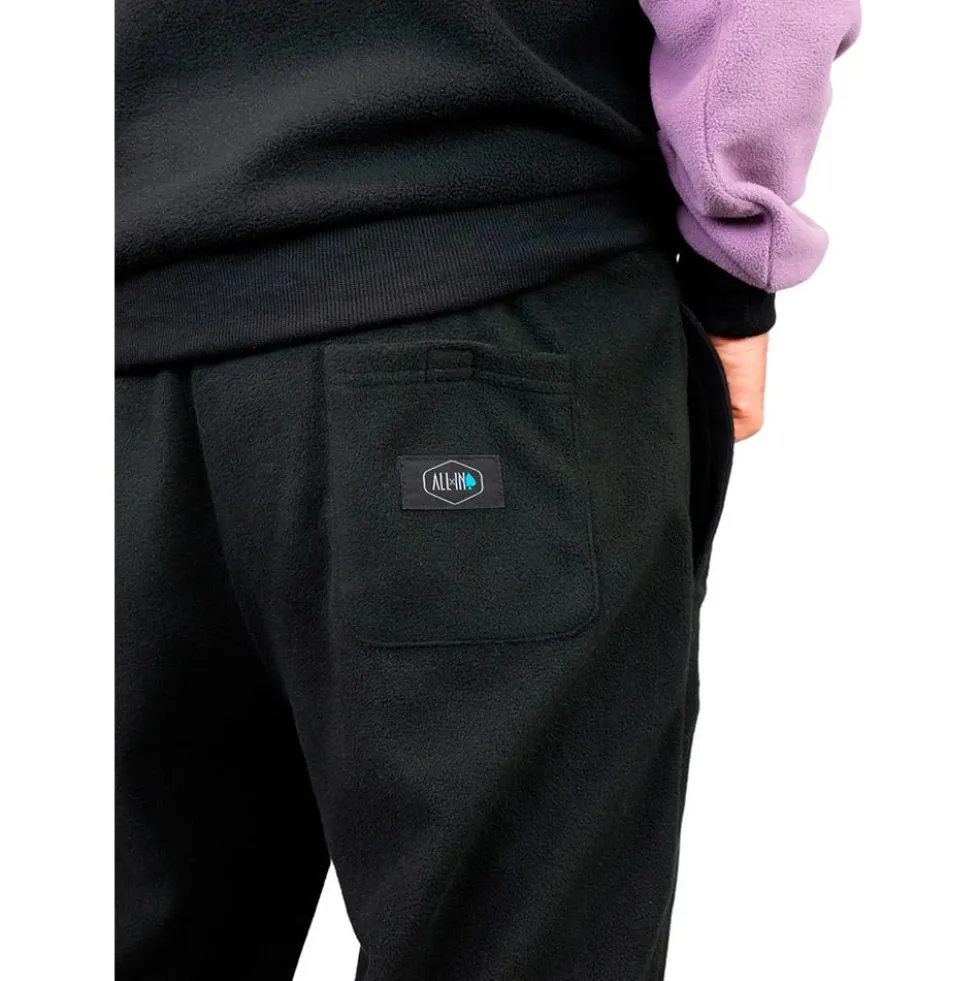 Pantaloni All-In Jogging Plush Black