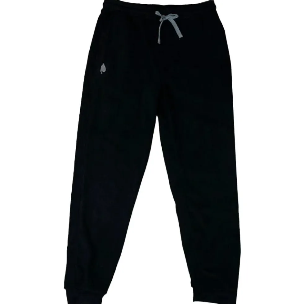 Pantaloni All-In Jogging Plush Black