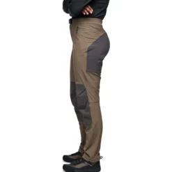 Pantaloni da alpinismo Black Diamond W Alpine Hybrid Walnut Anthracite