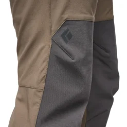 Pantaloni da alpinismo Black Diamond W Alpine Hybrid Walnut Anthracite