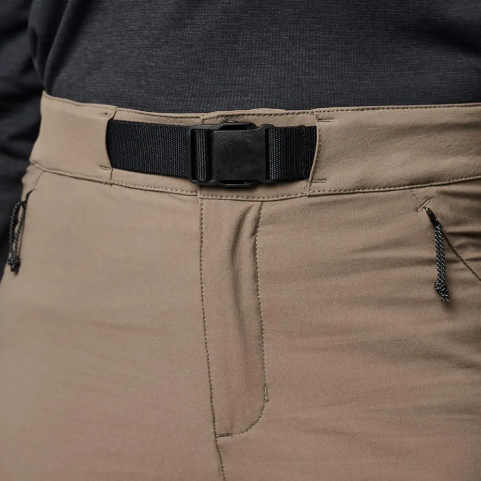 Pantaloni da alpinismo Black Diamond W Alpine Hybrid Walnut Anthracite
