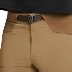 Pantaloni da alpinismo Black Diamond Alpine Hybrid Mushroom