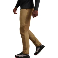 Pantaloni da alpinismo Black Diamond Alpine Hybrid Mushroom