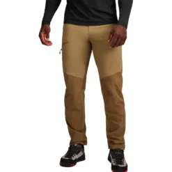 Pantaloni da alpinismo Black Diamond Alpine Hybrid Mushroom