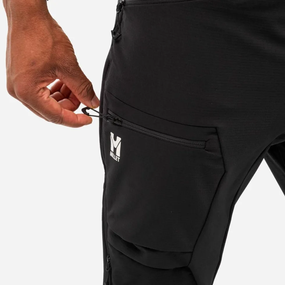 Pantaloni da alpinismo Millet Kamet Xcs Pant M Black Noir