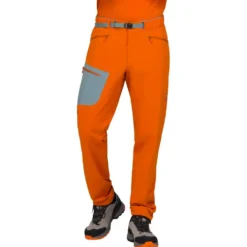 Pantaloni da alpinismo Norrona Falketind Flex1 Light Pants M Gold Flame