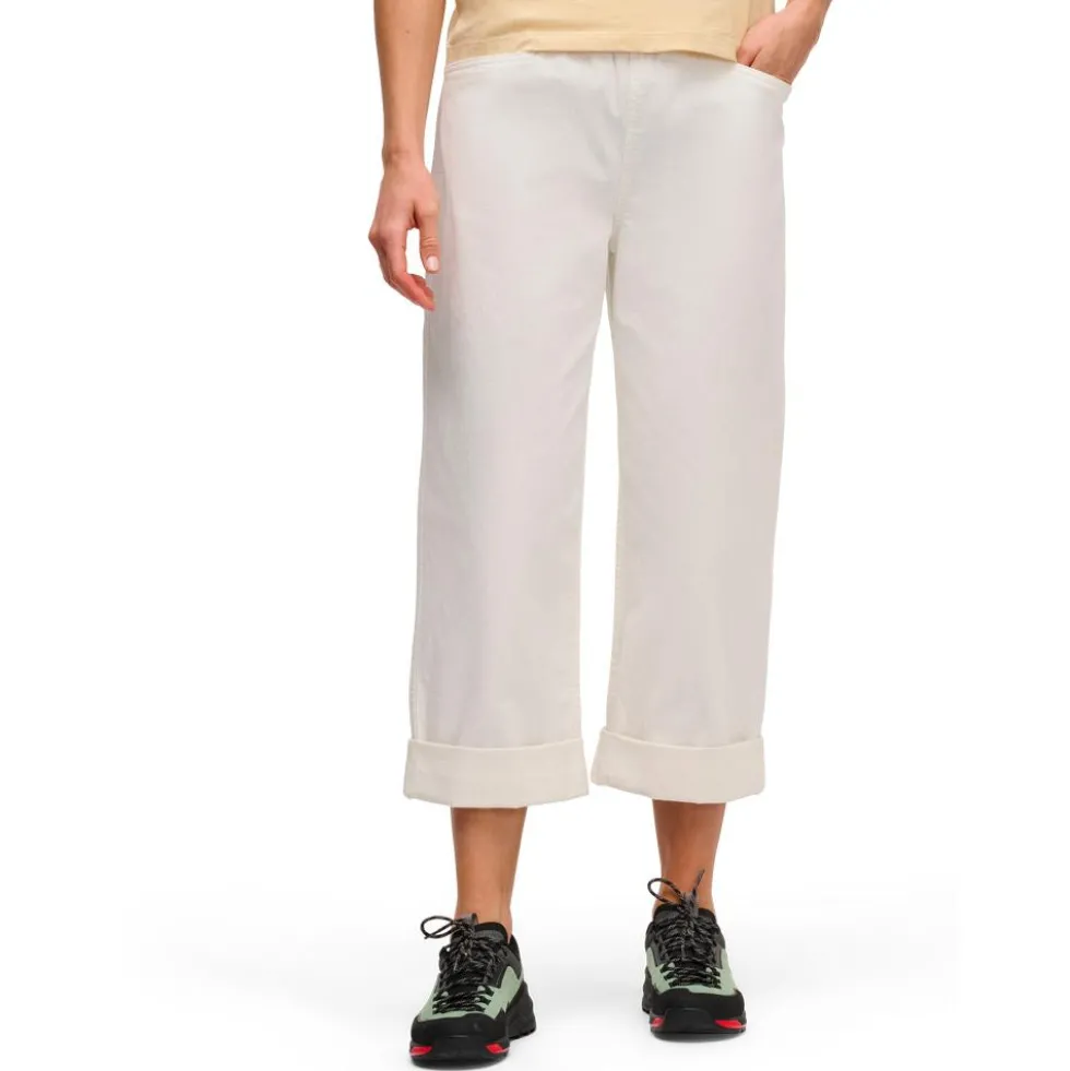 Pantaloni da arrampicata Black Diamond W Dirtbag Pants Off White