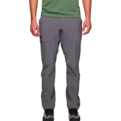 Pantaloni da arrampicata Black Diamond M Technician Pro Alpine Steel Grey