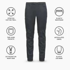 Pantaloni da arrampicata Black Diamond M Notion Pant Charcoal