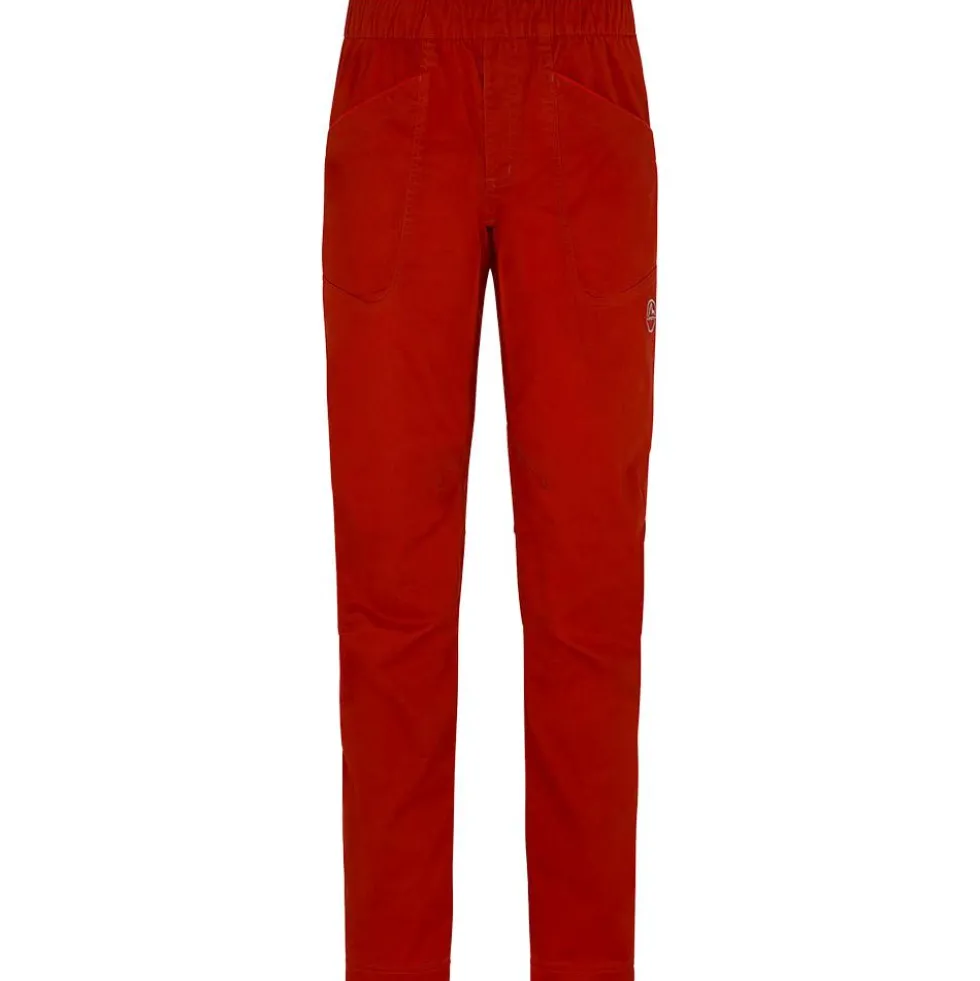Pantaloni da arrampicata La Sportiva Pueblo Pant Saffron Goji