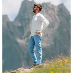 Pantaloni da arrampicata Looking For Wild Fitz Roy Forgetmenot