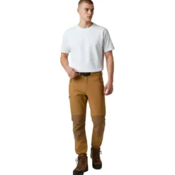 Pantaloni da trekking Black Diamond M Alpine Hybrid Pant Flax Dark Curry