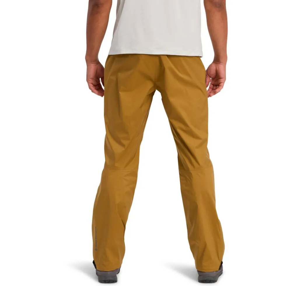 Pantaloni da trekking Black Diamond M Fineline Stretch Full Zip Pants Flax