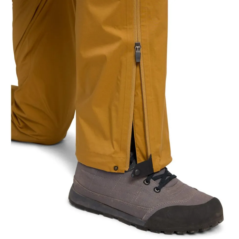 Pantaloni da trekking Black Diamond M Fineline Stretch Full Zip Pants Flax