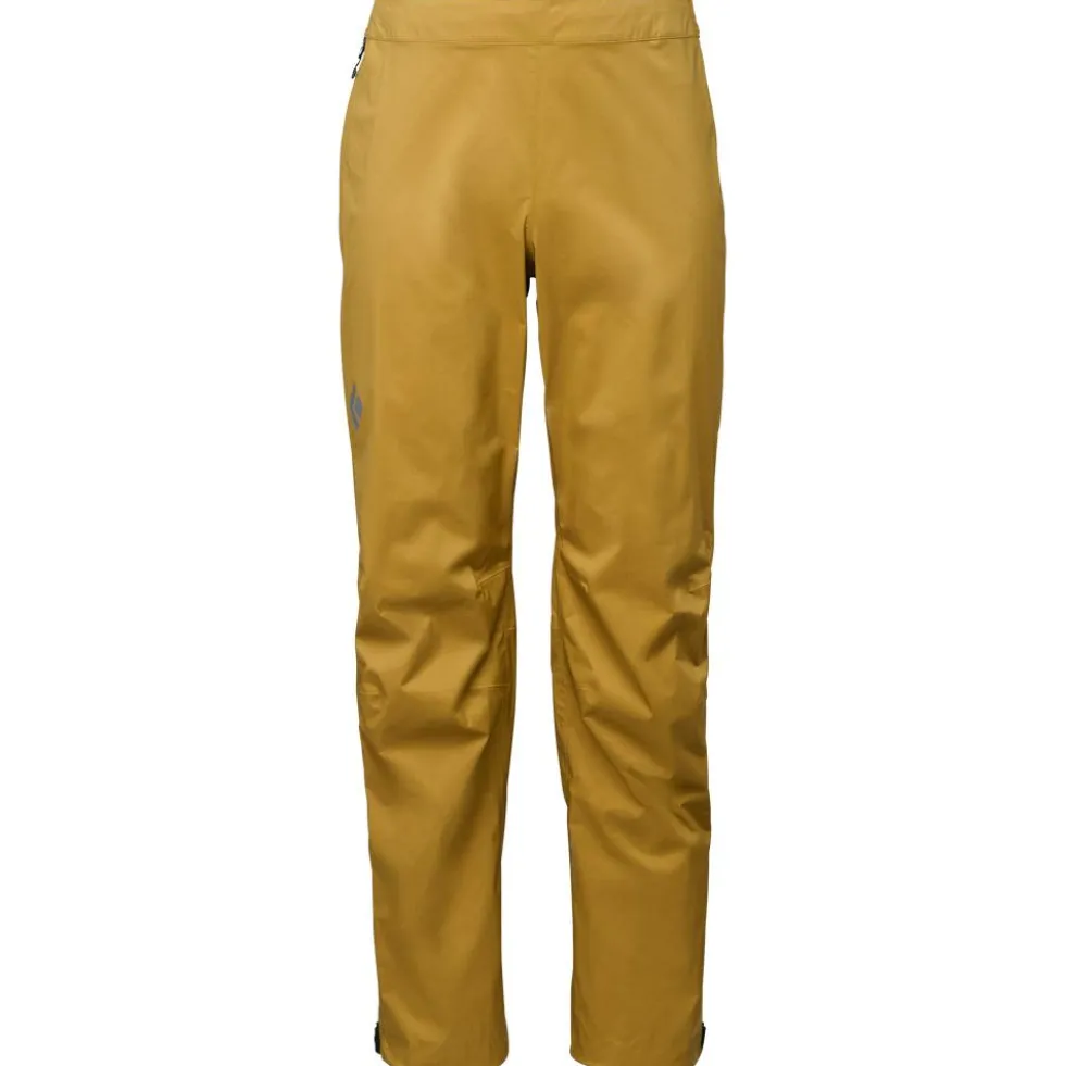 Pantaloni da trekking Black Diamond M Fineline Stretch Full Zip Pants Flax