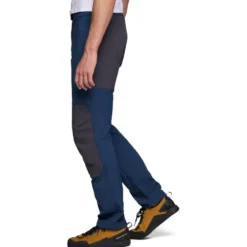 Pantaloni da trekking Black Diamond M Alpine Hybrid Pant Indigo Carbon