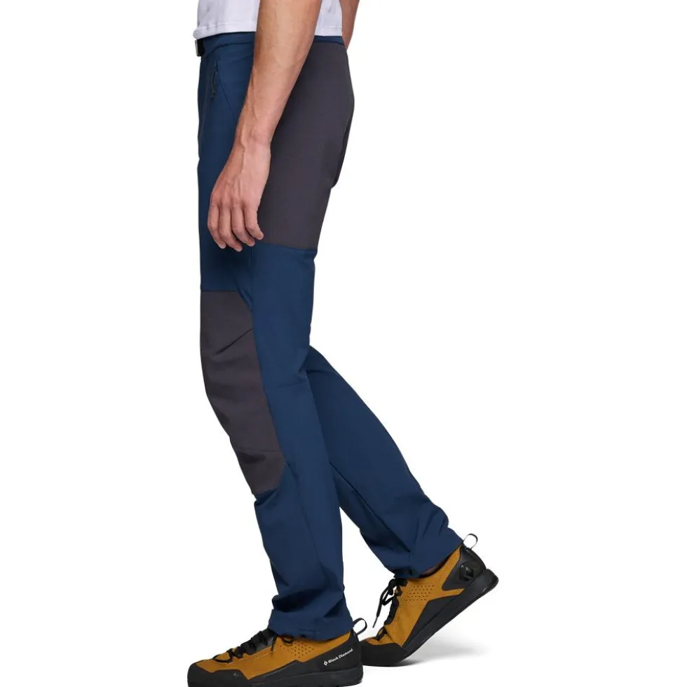 Pantaloni da trekking Black Diamond M Alpine Hybrid Pant Indigo Carbon