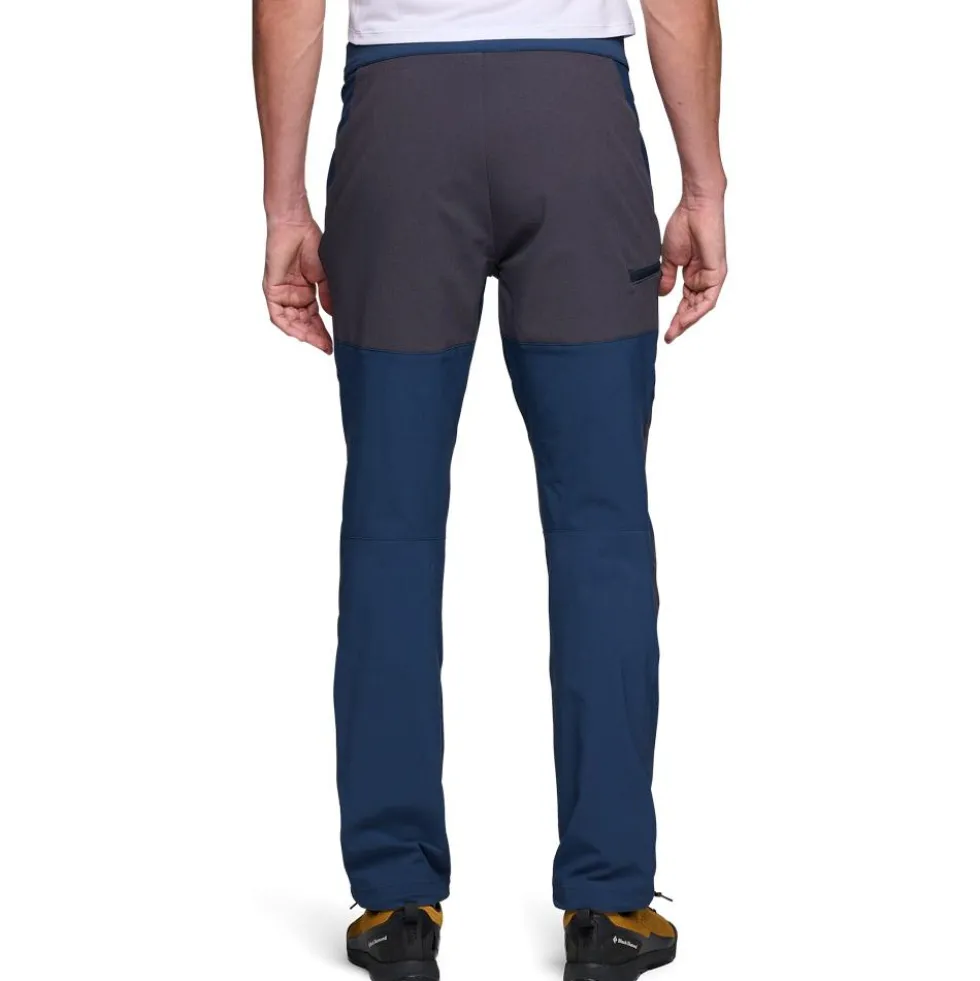 Pantaloni da trekking Black Diamond M Alpine Hybrid Pant Indigo Carbon