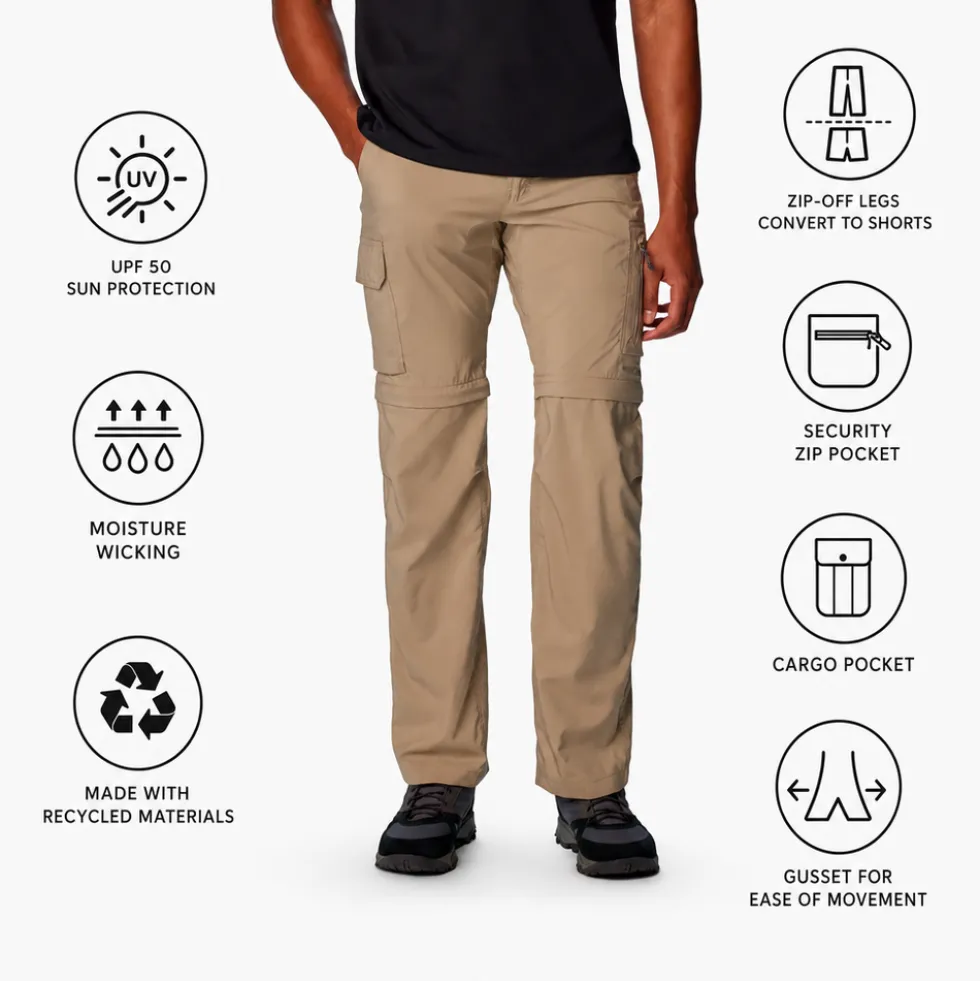 Pantaloni da trekking Columbia Silver Ridge Utility Convertib Pant Tusk