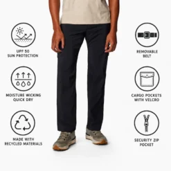 Pantaloni da trekking Columbia Silver Ridge Utility Pant Black