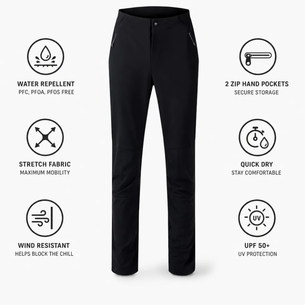 Pantaloni da trekking DARE2B Torrek Lite Trouser Black