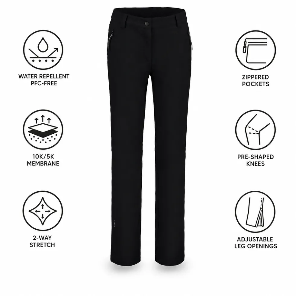 Pantaloni da trekking Icepeak Ep Argonia Noir