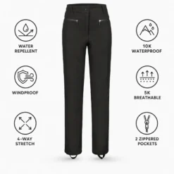 Pantaloni da trekking Icepeak Enigma Noir