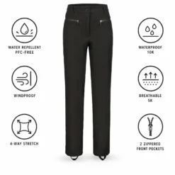 Pantaloni da trekking Icepeak Enigma Noir