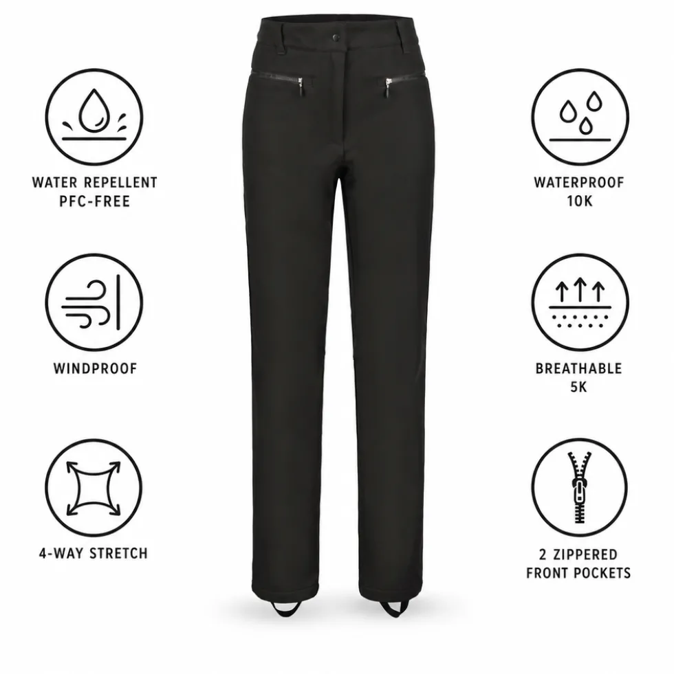 Pantaloni da trekking Icepeak Enigma Noir