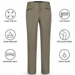 Pantaloni da trekking Icepeak Derry Granit