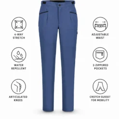 Pantaloni da trekking Icepeak Dike Bleu Marine