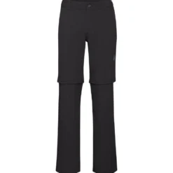 Pantaloni da trekking Mammut Hiking V Zip Off Black