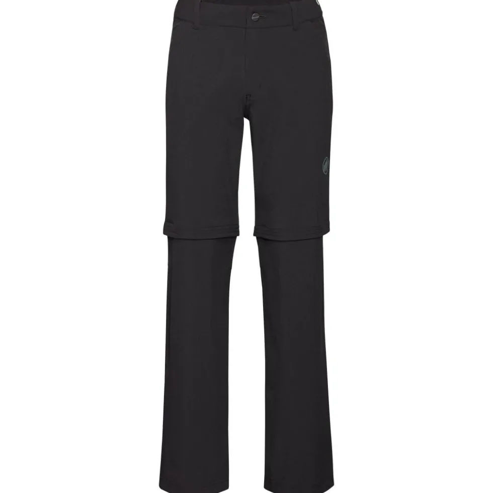Pantaloni da trekking Mammut Hiking V Zip Off Black