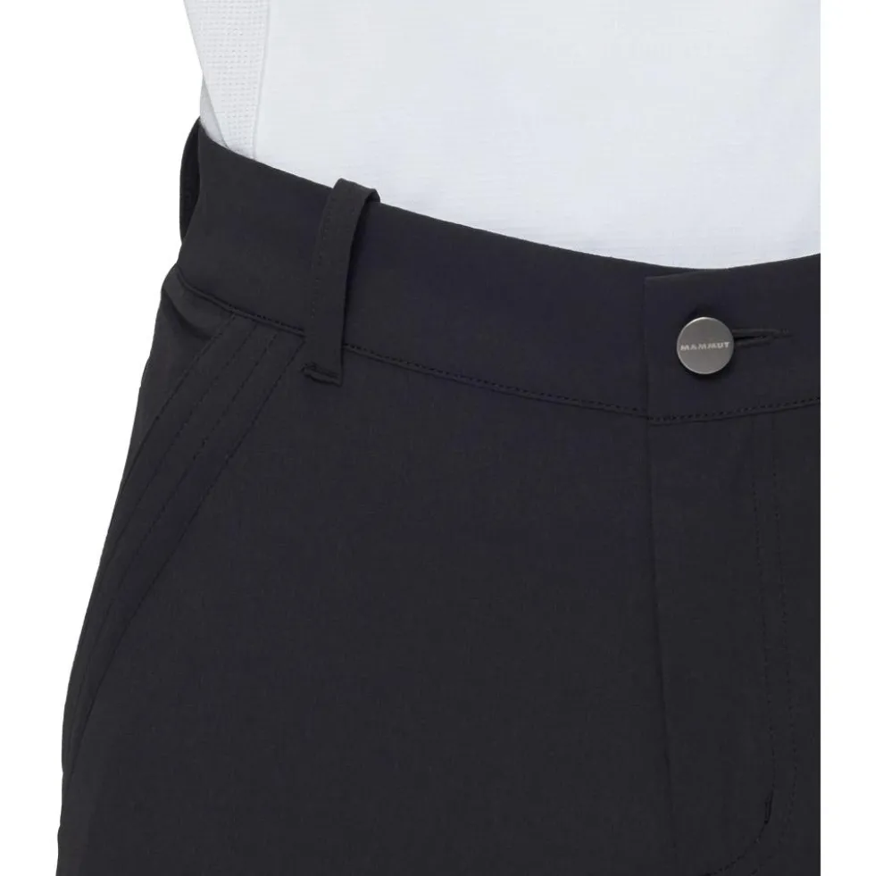 Pantaloni da trekking Mammut Hiking V Zip Off Black