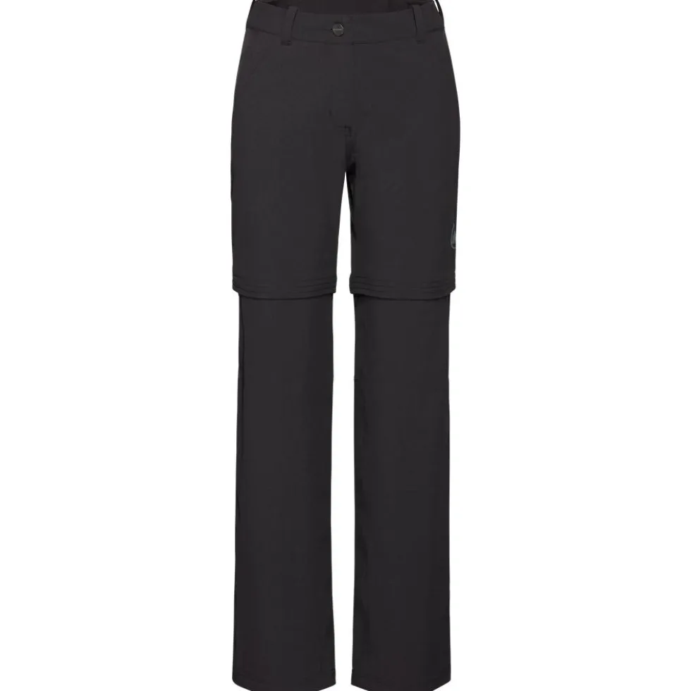 Pantaloni da trekking Mammut Hiking V Zip Off W's Black