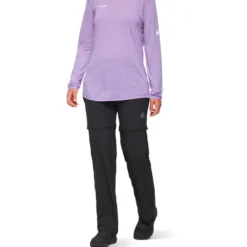 Pantaloni da trekking Mammut Hiking V Zip Off W's Black