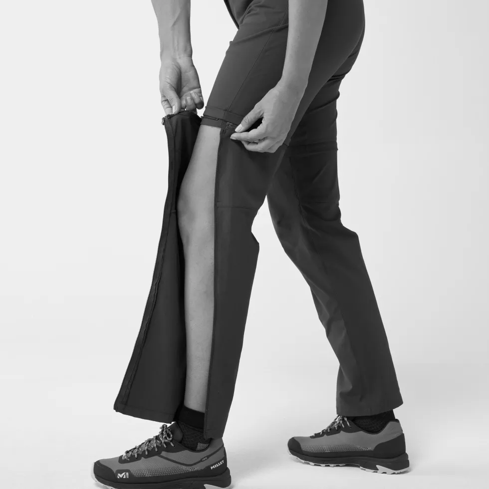 Pantaloni da trekking Millet Trekker Stretch Zip Off Pant III W Black