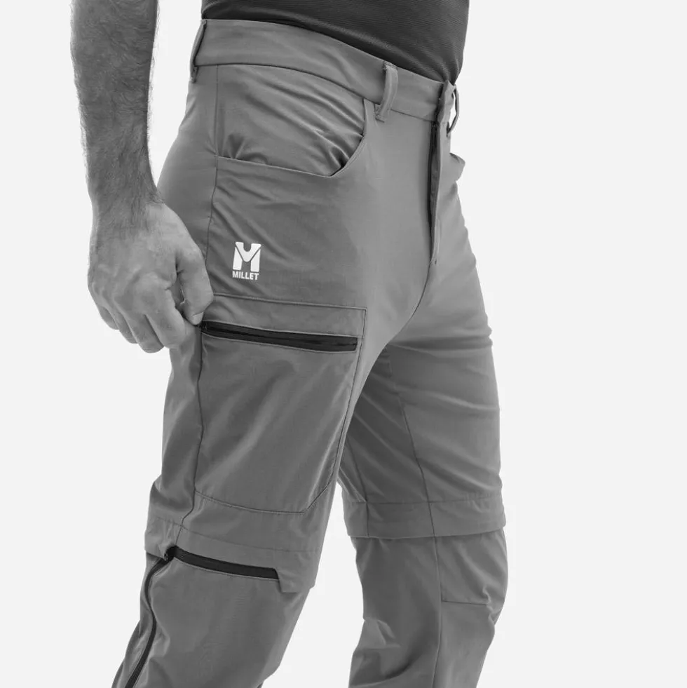 Pantaloni da trekking Millet Ubic Stretch Zip Off Pant M Black
