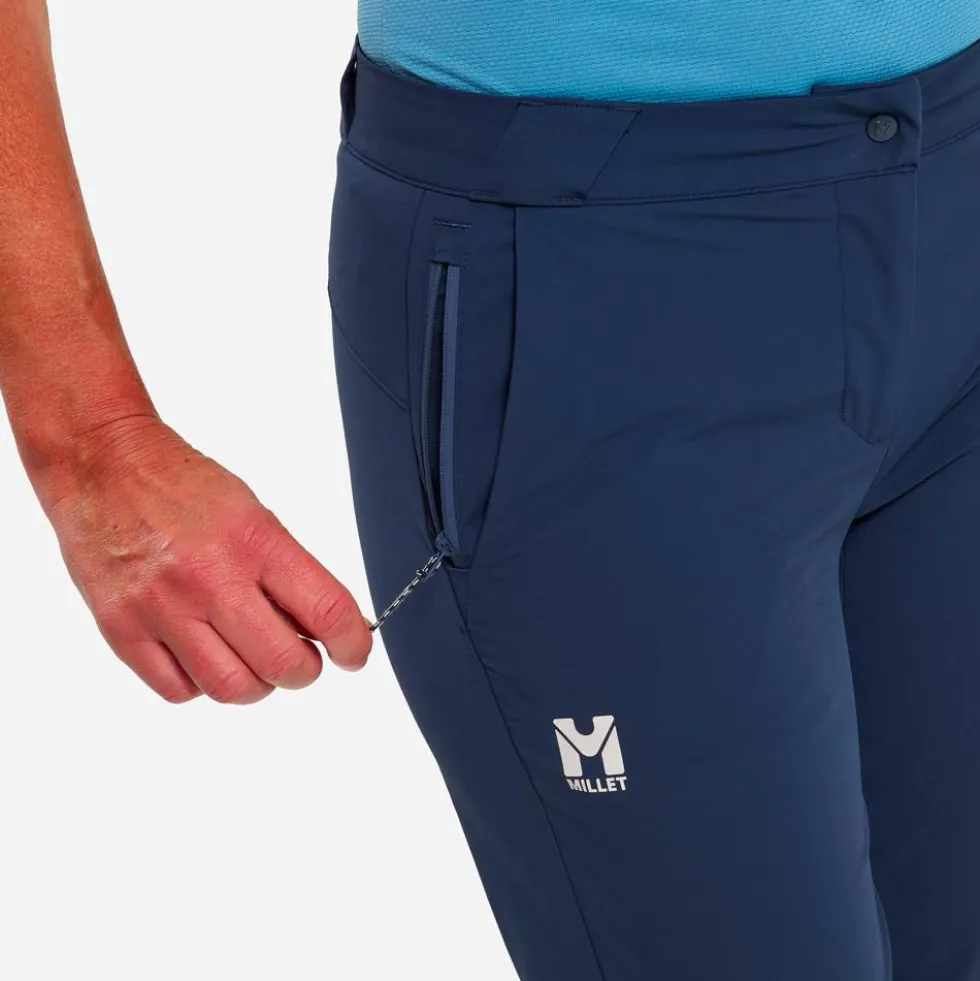 Pantaloni da trekking Millet Ubic Stretch 3/4 Pant W Saphir