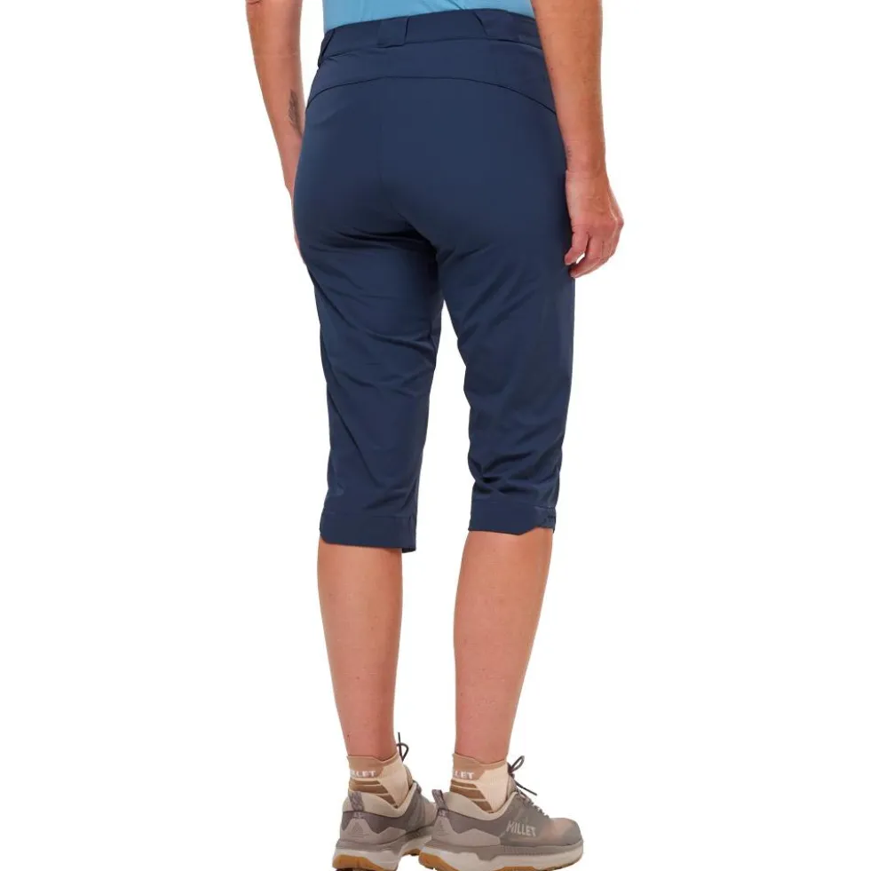 Pantaloni da trekking Millet Ubic Stretch 3/4 Pant W Saphir