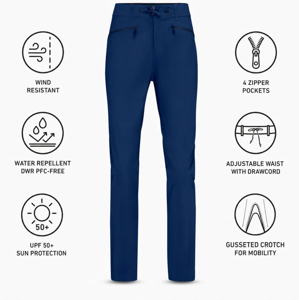 Pantaloni da trekking Norrona Femund Flex 1 Tech W's Indigo Night