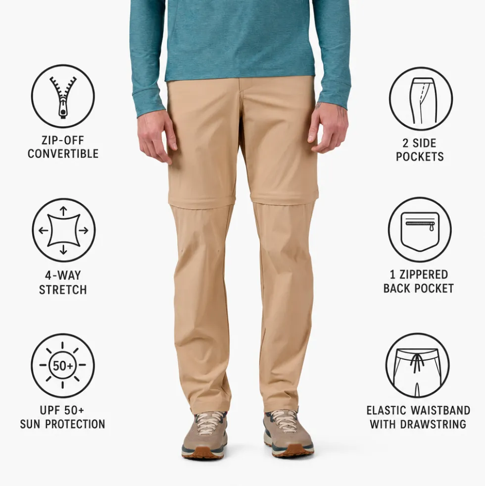 Pantaloni da trekking Rossignol Lycian Zip Off Pant Mocha