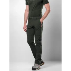 Pantaloni da trekking Salewa Puez Talveno Durastretch 2 en 1 Pant Dark Olive