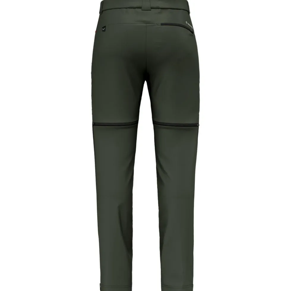 Pantaloni da trekking Salewa Puez Talveno Durastretch 2 en 1 Pant Dark Olive