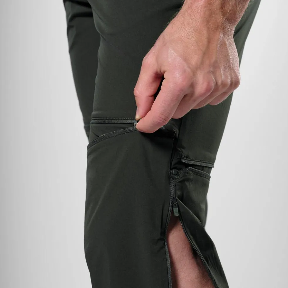 Pantaloni da trekking Salewa Puez Talveno Durastretch 2 en 1 Pant Dark Olive