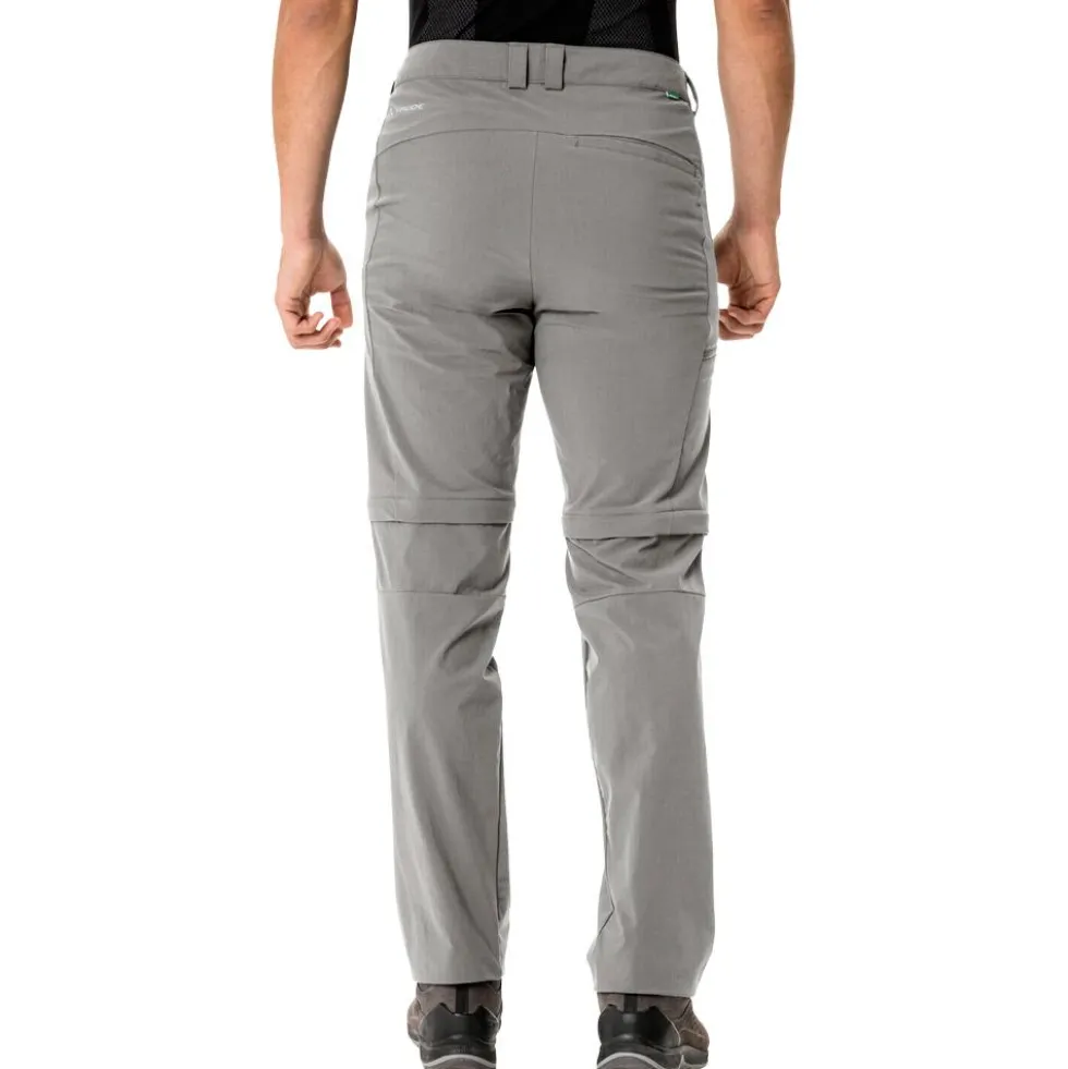 Pantaloni da trekking Vaude Men's Farley Stretch Zip Off Stone Grey