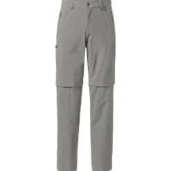 Pantaloni da trekking Vaude Men's Farley Stretch Zip Off Stone Grey