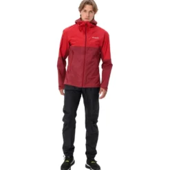Pantaloni da trekking Vaude Scopi 2,5L Rain Pants Black