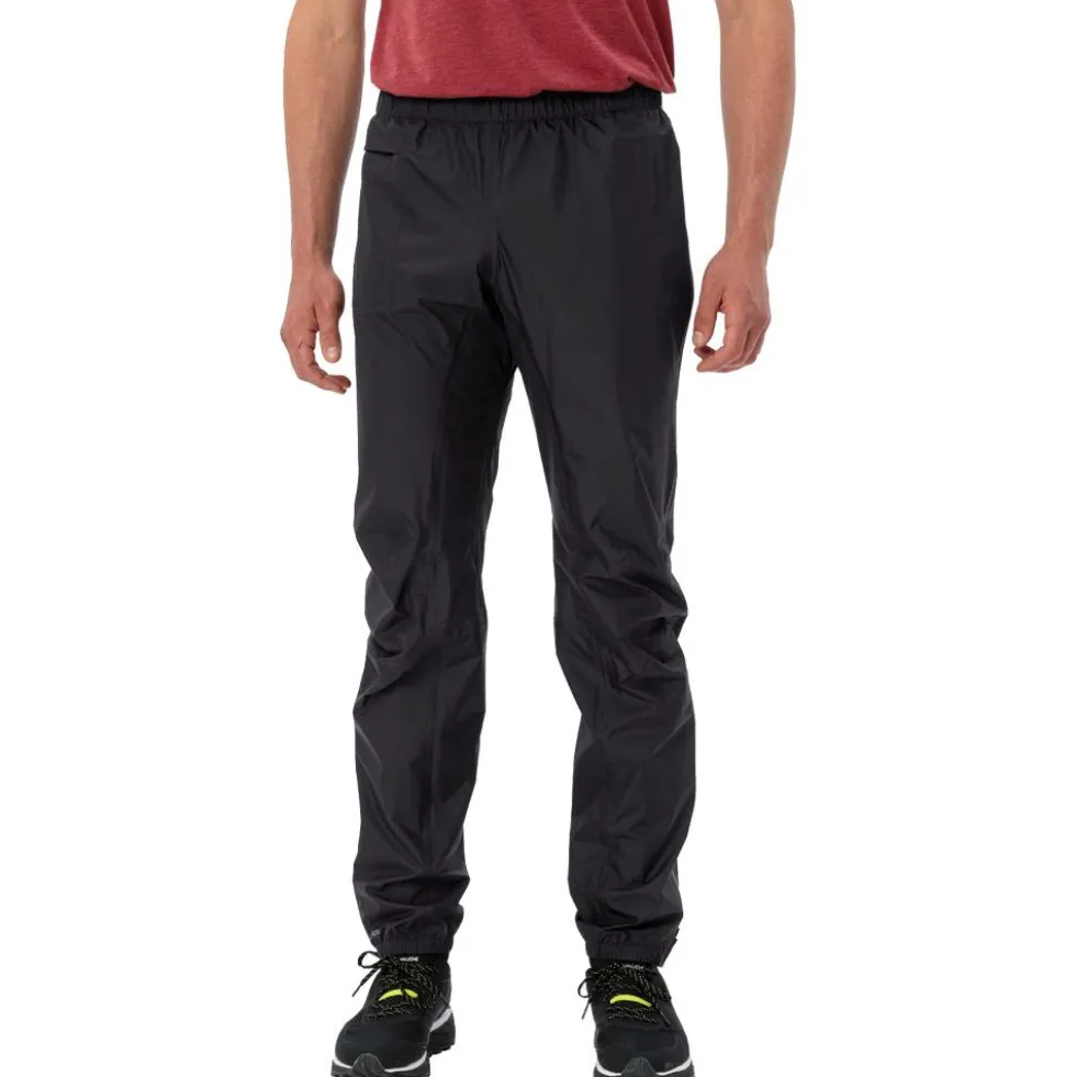 Pantaloni da trekking Vaude Scopi 2,5L Rain Pants Black